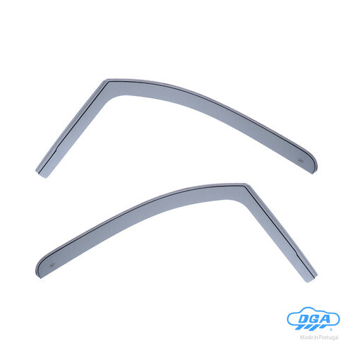 Deflectores de viento DGA para ventanillas largas Peugeot Partner 09/18> Rifter 08/18>