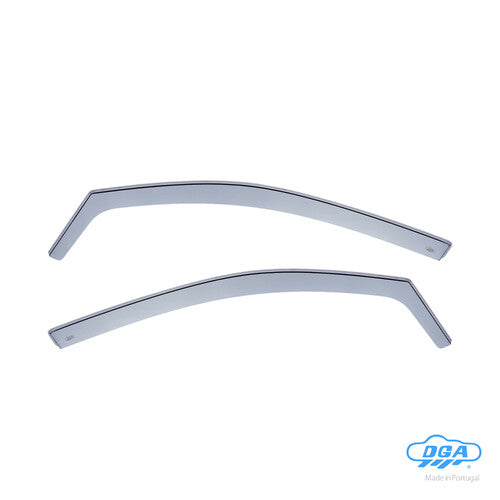Deflectores de viento DGA para ventanillas largas Volkswagen Polo 3p (09/09>09/17)