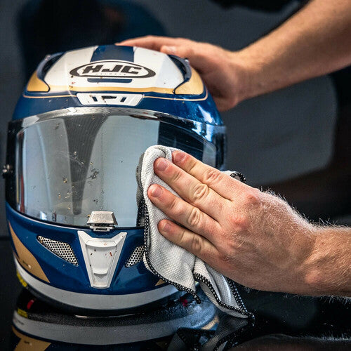 Dr. Wack S100, detergente per visiera e casco con panno in microfibra - 100 ml