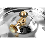 LPG-Zylinder-Herdlampe mit Hahn, M 16 x 1,5 Außengewinde