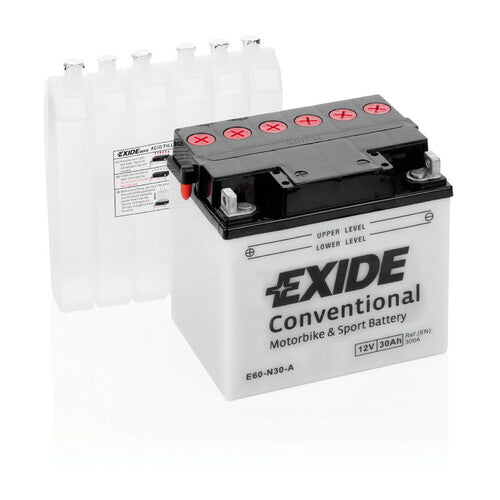 Batería Exide de 12 V - Bicicleta Exide Convencional - 30 Ah - 300 A