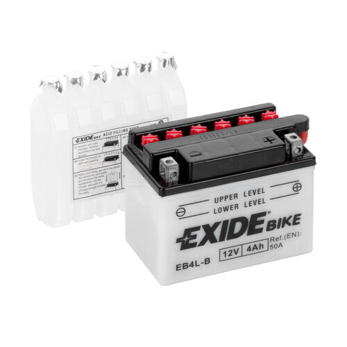 Batería Exide de 12 V - Bicicleta Exide Convencional - 4 Ah - 50 A