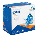Batería de litio para motocicleta Exide ELTZ5S, 12 V, iones de litio, LiFePo4, 24 Wh, 120 A