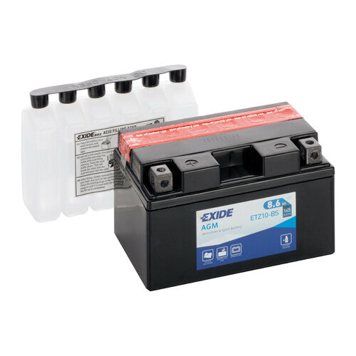 Exide 12V Batterie - Exide Bike AGM - 9 Ah - 145 A