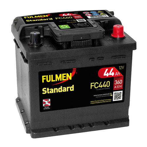 Fulmen FC440 Batteria Auto 12V Standard 44 Ah 360 A