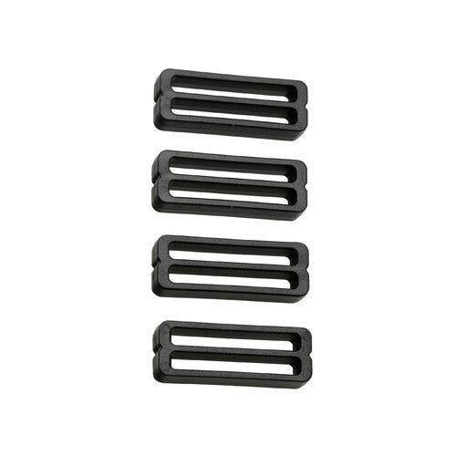 Fixplus Strapkeeper Lampa, anillos de retención de correas, 4 piezas - L - 2,30 cm FP389