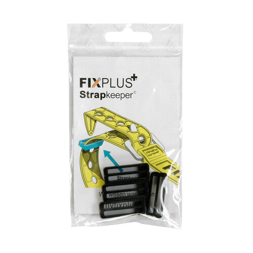 Fixplus Strapkeeper Lampa, anillos de retención de correas, 4 piezas - L - 2,30 cm FP389