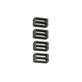 Fixplus Strapkeeper Lampa, anillos de retención de correas, 4 piezas - S - 1,25 cm FP408
