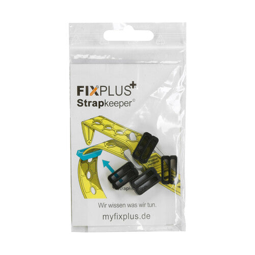 Fixplus Strapkeeper Lampa, anillos de retención de correas, 4 piezas - S - 1,25 cm FP408