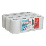 Lampa L10 Extra Set, 12 Rollen Papier, 1-lagig, mittig entkernt, 200 Blatt