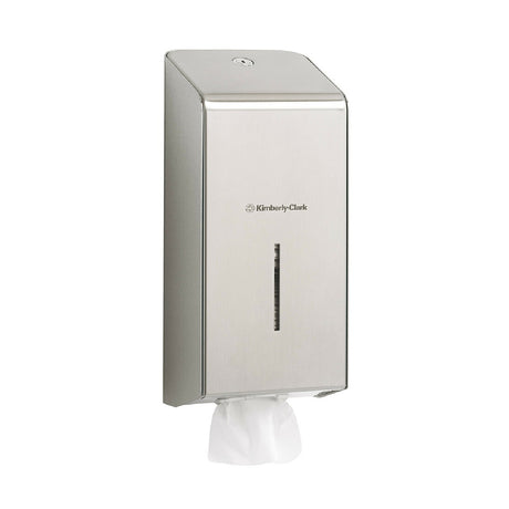 Lampa Dispenser in acciaio inox per carta igienca intercalata