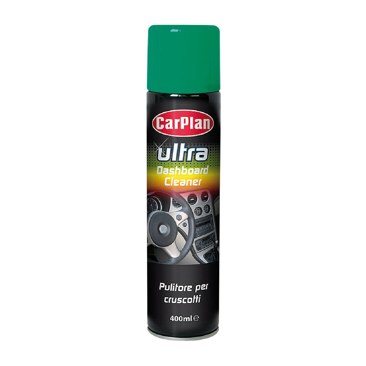 Carplan Pulitore per cruscotti, effetto satinato - 400 ml - Mela