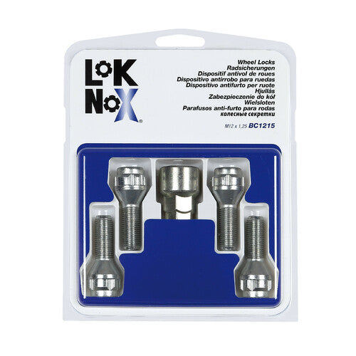 Kit de pernos cónicos para ruedas de coche McGard (4 piezas) - Lok Nox - A030 - A060