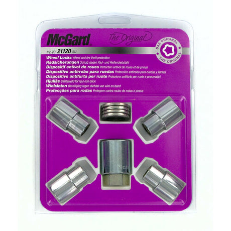 McGard Dadi ruota auto piatti kit 4 pz - Original - J010