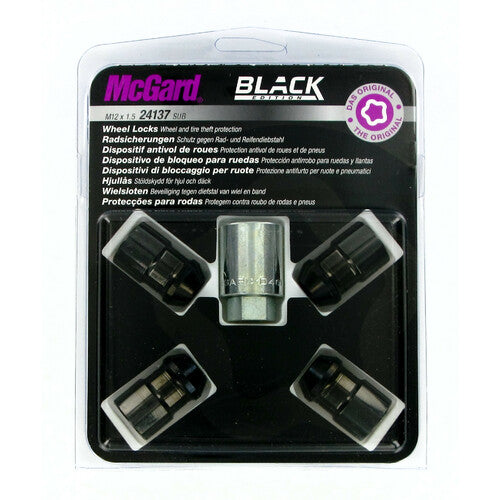 McGard Dadi ruota auto conici kit 4 pz - Black Edition - F170