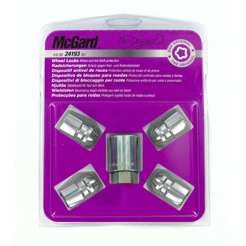 Kit de tuercas cónicas para ruedas de coche McGard (4 unidades) - Original - F010
