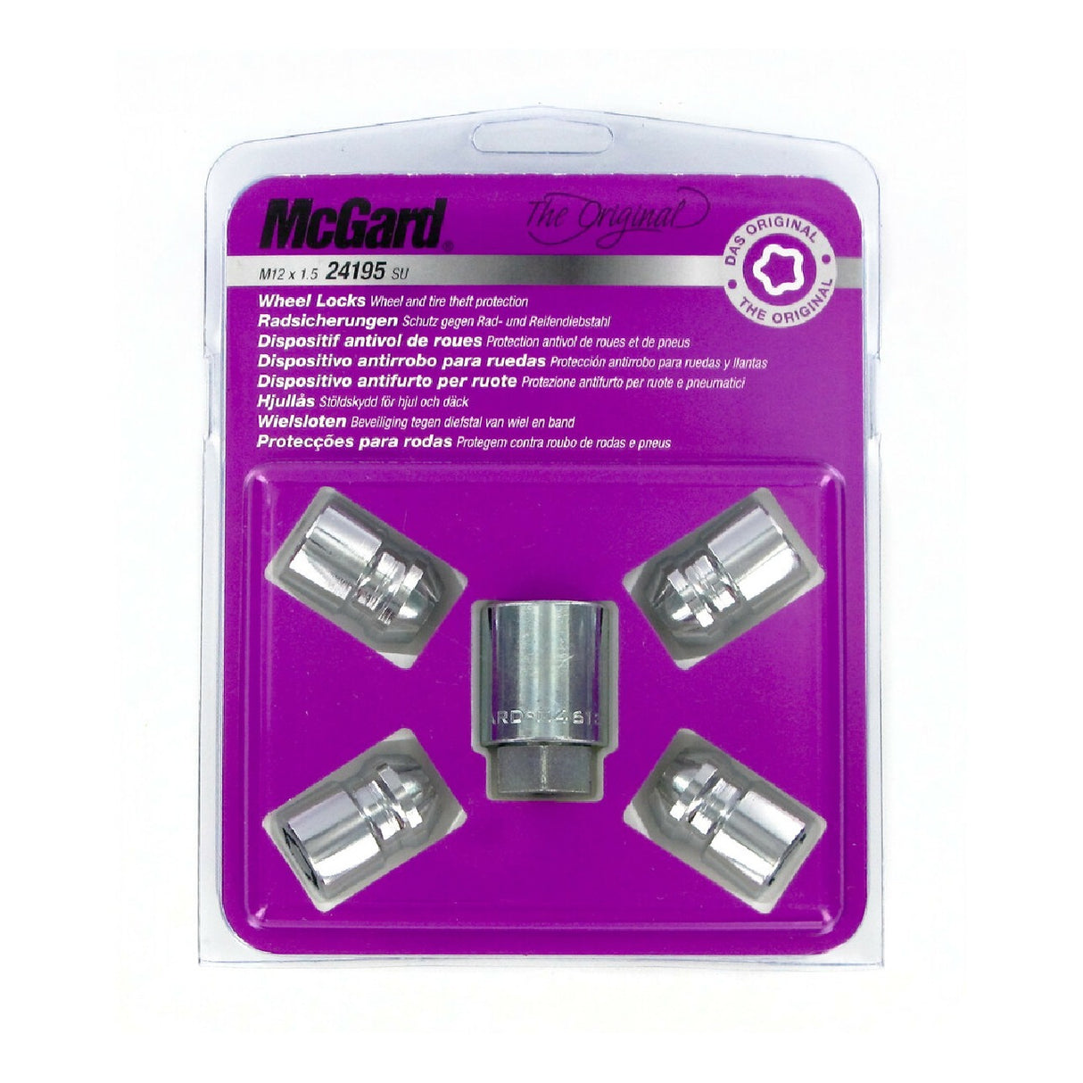 McGard Dadi ruota auto conici kit 4 pz - Original - F200