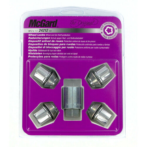 Juego de 4 tuercas cónicas para ruedas McGard con arandela flotante - Original - H010