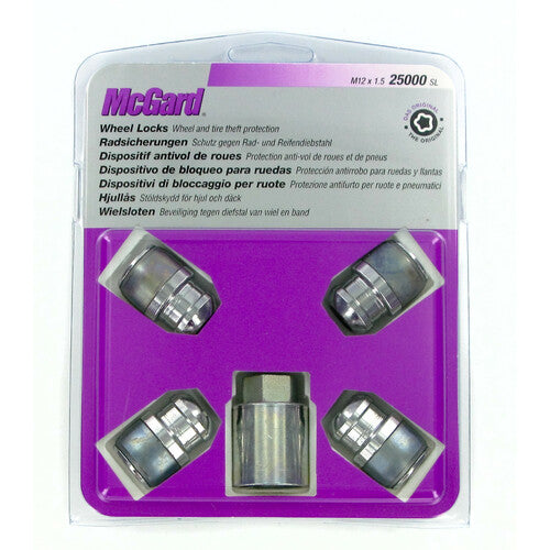 McGard Dadi ruota auto sferici kit 4 pz - Ultra High Security - M010