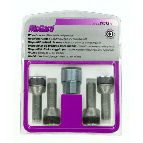 McGard Bulloni ruota auto conici kit 4 pz - Ultra High Security - A170