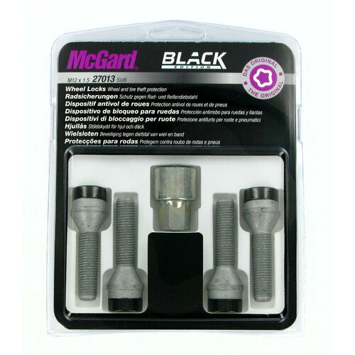 McGard Kegelradschrauben-Set 4-teilig - Black Edition - A170