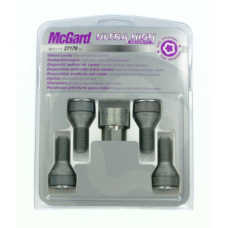 McGard Bulloni ruota auto conici kit 4 pz - Ultra High Security - A120