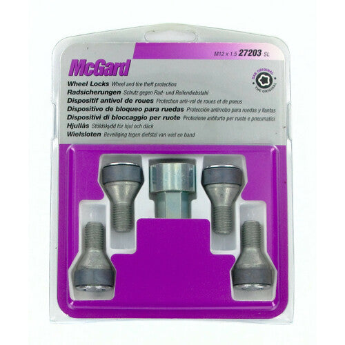 McGard Bulloni ruota auto conici kit 4 pz - Ultra High Security - A090