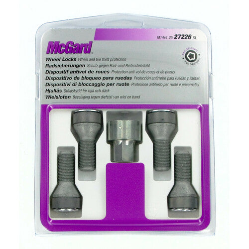 Kit de pernos de rueda cónicos McGard (4 piezas) - Ultraalta seguridad - A220