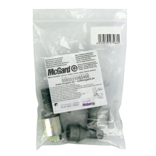 McGard Tapered Wheel Bolts for Fiat Ducato 4-Piece Kit - Original - B020