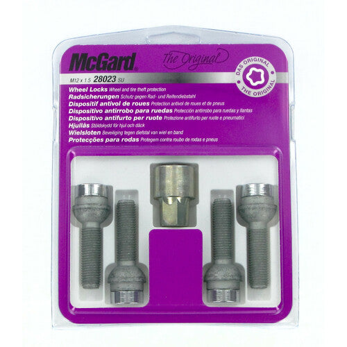 McGard Kugelgelenk-Radbolzen-Set 4-teilig - Original - E050