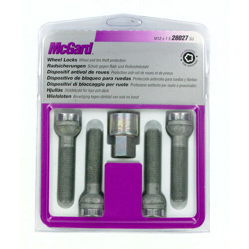 McGard Bulloni ruota auto sferici kit 4 pz - Original - E070