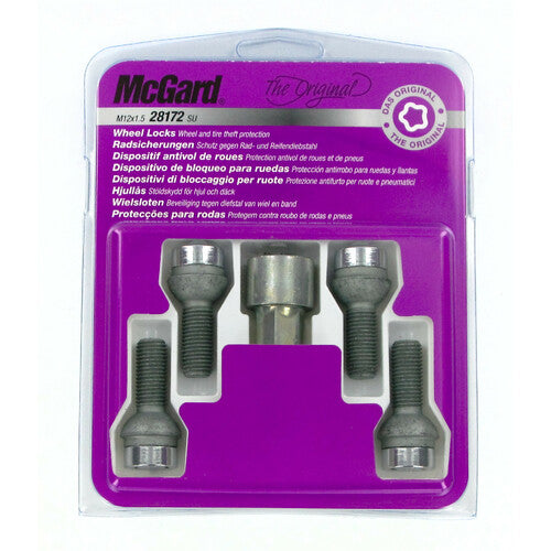 McGard Bulloni ruota auto sferici kit 4 pz - Original - E030