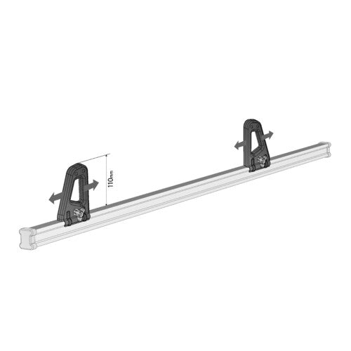 Nordrive K-1 Paar Ladungssicherungen - 11 cm N11001