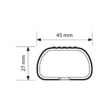 Club coppia barre portatutto acciaio L 127 cm