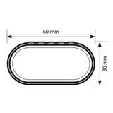 Par de barras de techo telescópicas de aluminio Snap Alu L 100136 cm N15017