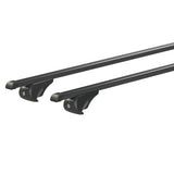 Rail-Top coppia barre portatutto in acciaio XL 140 cm