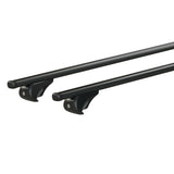 Nordrive Helio Black Rail, set completo barre portatutto in alluminio - XL - Evos RA N15042