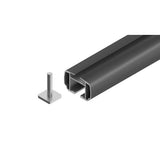 Nordrive Helio Black Rail, set completo barre portatutto in alluminio - XL - Evos RA N15042