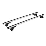 In-Rail Alu coppia barre portatutto in alluminio L 127 cm