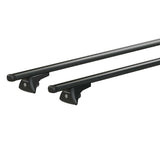 Nordrive Helio Black In-Rail, kompletter Satz Aluminium-Dachträger - L - Evos IA N15061