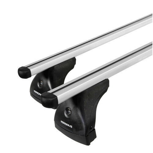Par de barras de techo de aluminio Helio XL 140 cm Audi E-Tron 01/20> profundidad interior N15077