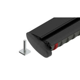 Nordrive Silenzio Black, coppia barre portatutto in alluminio - XL - 140 cm N15082