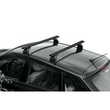 Nordrive Silenzio Black, coppia barre portatutto in alluminio - XL - 140 cm N15082