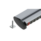 Nordrive Silenzio, coppia barre portatutto in alluminio - L - 128 cm N15086