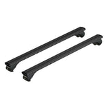 Nordrive Silenzio Black Rail, juego completo de barras de techo de aluminio - S - Evos RA N15089