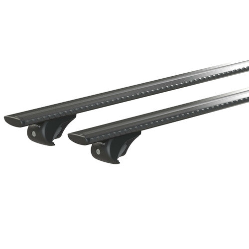 Nordrive Silenzio Black Rail, juego completo de barras de techo de aluminio - S - Evos RA N15089