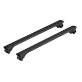 Nordrive Silenzio Black Rail, juego completo de barras de techo de aluminio - XL - Evos RA N15092