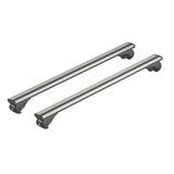 Nordrive Silenzio Rail, par de barras de techo de aluminio - L - 128 cm N15096