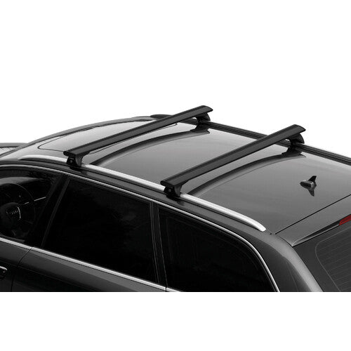 Nordrive Silenzio Black In-Rail, set completo barre portatutto in alluminio - M - Evos IA N15100