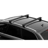 Nordrive Silenzio Black In-Rail, juego completo de barras de techo de aluminio - L - Evos IA N15101